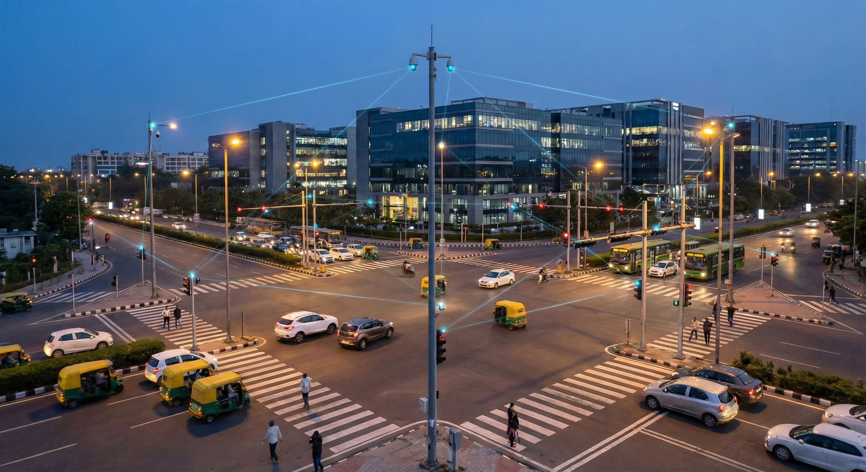 Smart City intersection
