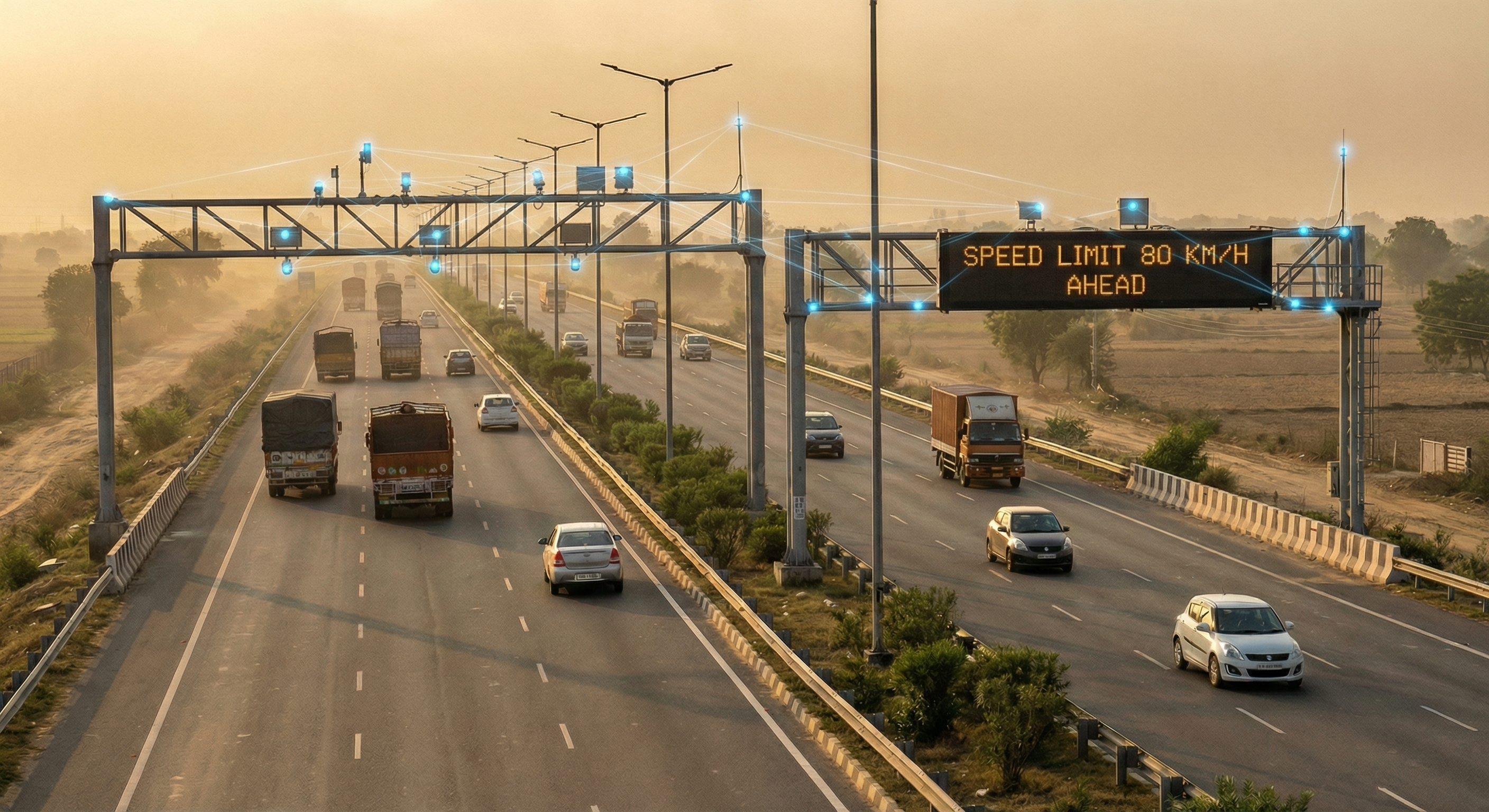Smart Highway with IoT sensors